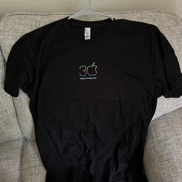 30th anniversary Apple tshirt - Picture 2 of 2